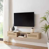 Cream floating tv unit hotsell